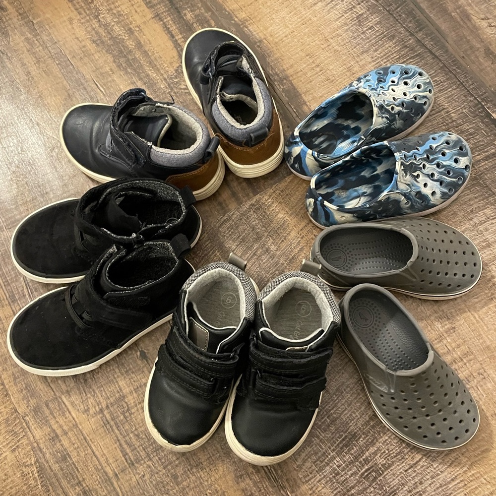 Cat and Jack Shoe Lot + Native Sandals